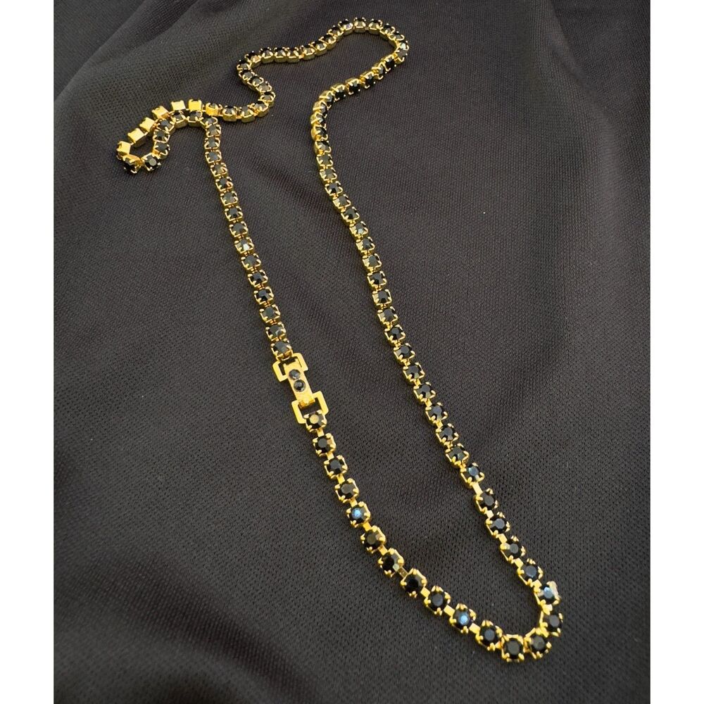 Beautiful Vintage Tennis Crystal Necklace